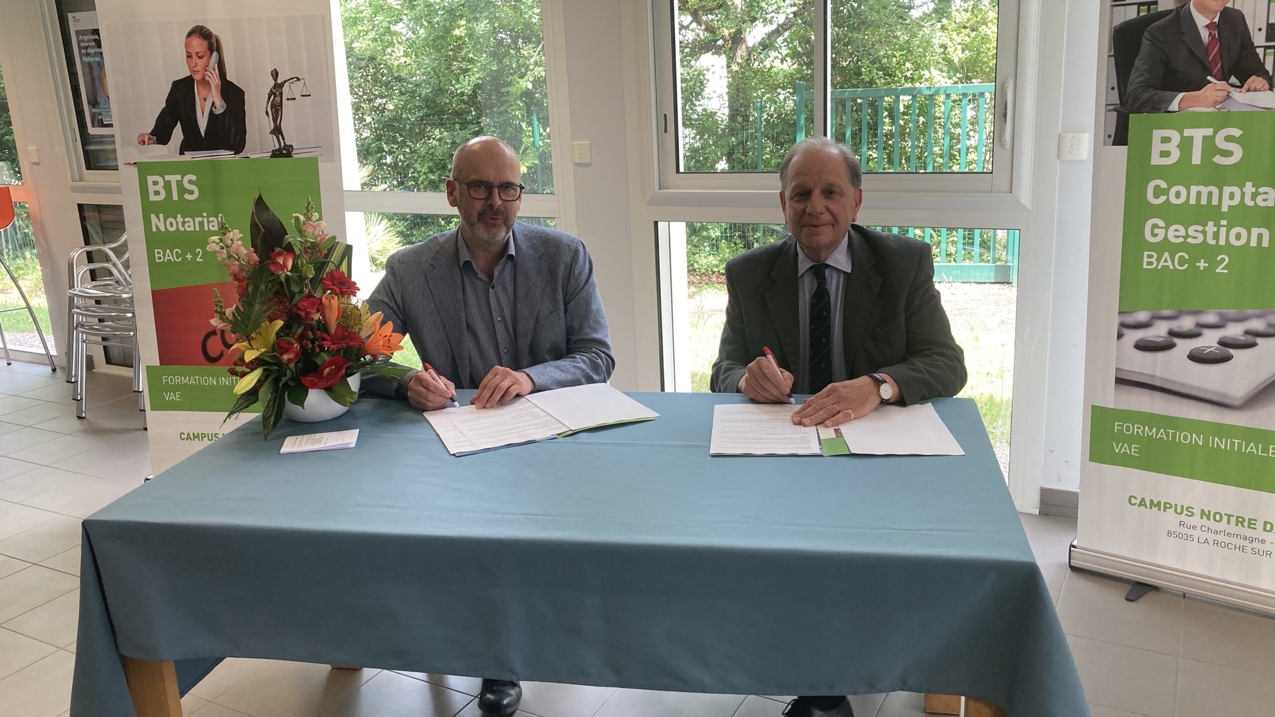Signature partenariat ICES CAMPUS du ROC