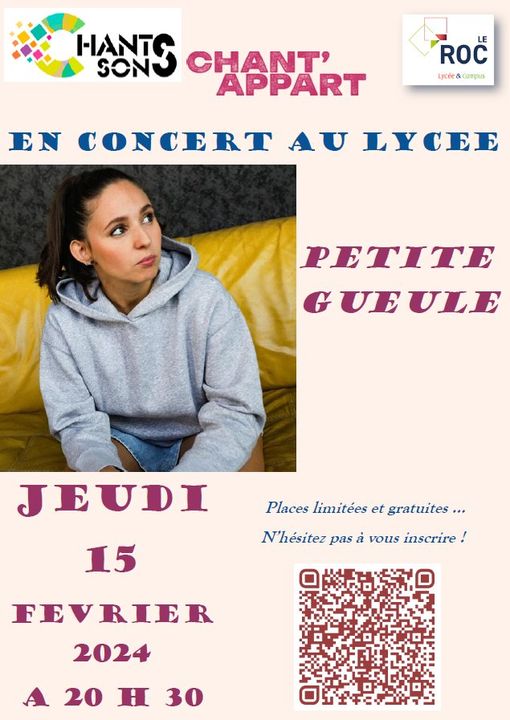 Concert de "Petite Gueule"